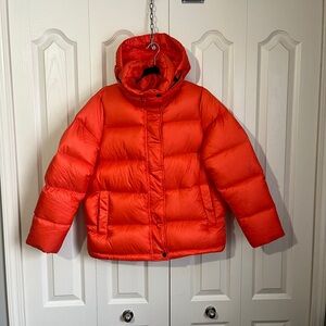 Roots Red Puffer Jacket